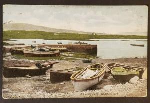 Mint Vintage Ireland The Quay Bere Island County Cork Real Picture Postcard