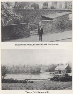 Victoria Park Hamstead Road Pound Handsworth Bucks 2x PB Postcard s