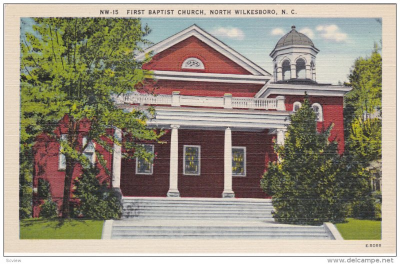 First Baptist Church, North Wilkesboro, North Carolina, 30-40s