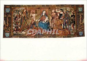 Postcard Modern Tapestry Cathedrale direction of Cardinal de Bourbon Flemish ...