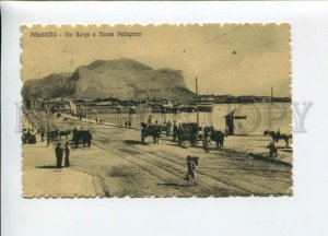 3155671 ITALY PALERMO Via Borgo Vintage RPPC to RUSSIA