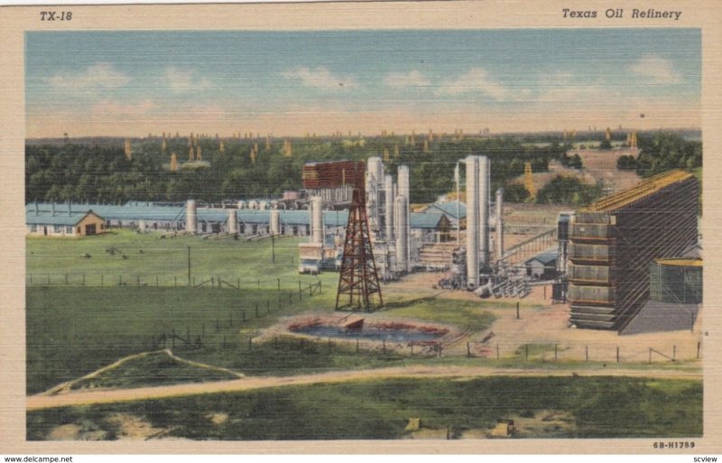 TEXAS Oil Refinery, 1930-40s