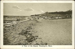 Dennisport Massachusetts MA Cape Cod Beach Vintage Postcard