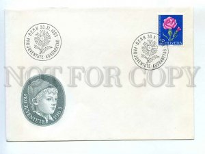 440598 Switzerland 1963 year set of FDC Pro Juventute Flowers