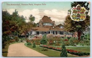 Victoria Park Restaurant NIAGRA FALLS Canada 1908 Postcard