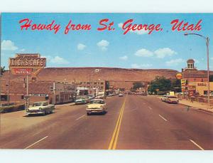 1950's SHELL & TEXACO GAS STATION & RESTAURANT St. Saint George UT r1347@