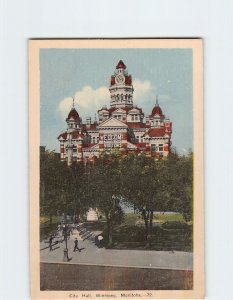 Postcard City Hall, Winnipeg, Canada