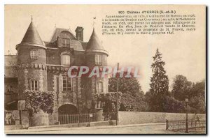 Old Postcard Chateau Yerres S and O