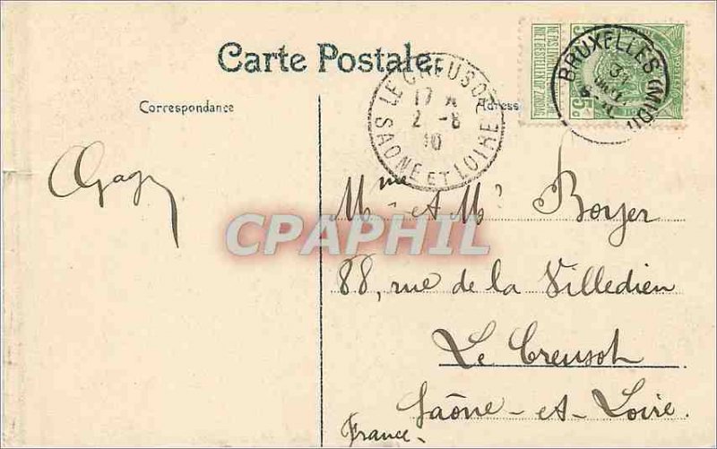 Old Postcard Brussels Exposition 1910 Some Pavilions