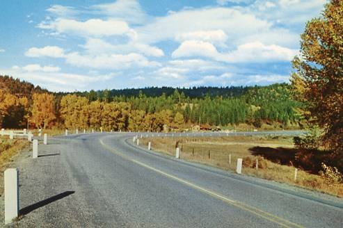 New England - A Bend in the Highway