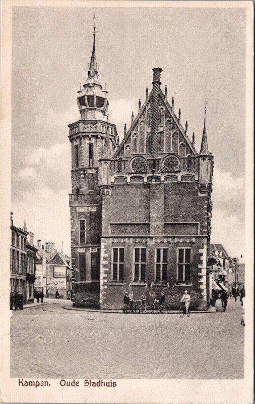 Netherlands Kampen Oude Stadhuis Vintage Postcard 04.96 