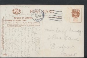 Genealogy Postcard - Lucy ???? - 2 Rax Lane, Bridport, Dorset  RF1005