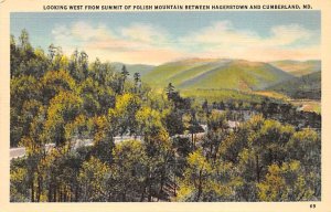 Polish Mountain between Hagerstown and Cumberland - Hagerstown, Maryland MD