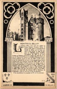 CPA MONTREUIL-BELLAY - Le Chateau (mon.hist) doit son origine au (207480)