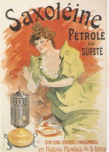 Sasoleine Petrole de Surete, by Cheret Modern French repro of old advertising