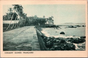 Guinea Conakry Guinee Francaise Vintage Postcard  C010