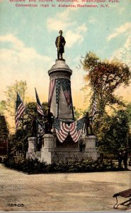 New York Rochester Washington Park Soldiers and Sailors Monument