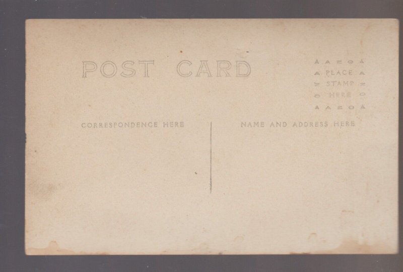 Stanton NEBRASKA RPPC c1910 MAIN STREET First National Bank nr Norfolk Pilger NE