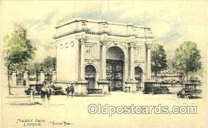 Marble Arch, London, Artist Joseph Pike, Unused 