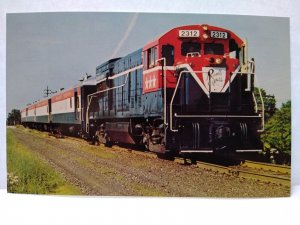 Railroad Postcard Train Locomotive Delaware And Hudson Preamble Express 2312