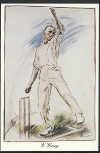 Sports Postcard - Cricket - George Geary, Leicester & England A9447