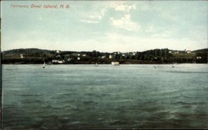 Deer Island New Brunswick NB Fairhaven c1910 Vintage Postcard