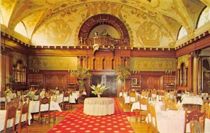 St. Augustine Florida 1960s Postcard Dining Room Ponce De Leon Hotel 