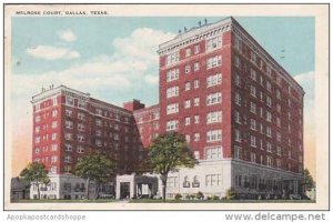 Texas Dallas Melrose Court