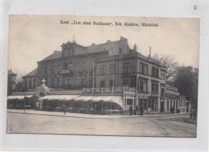 B82101 hotel zum alten posthausekrakow wandsbeck germany front back image
