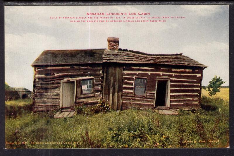 Abraham Lincoln's Log Cabin,Coles County,IL BIN