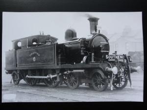 LTSR Steam Locomotive STRATFORD No.47 London Tilsbury & Southend RP Photocard