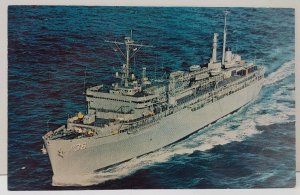 U.S.S L.Y. SPEAR  Military Vessel Postcard A11