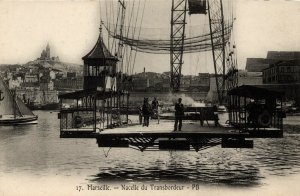 France Marseille Nacelle Du Transbordeur Vintage Postcard 08.86