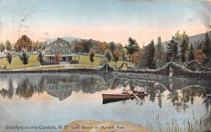 Loch Marion in Churchill Park Stamford, New York  