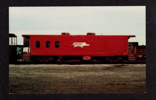 IL Missouri Pacific Railroad Train Drover Caboose Dolton Illinois Postcard RR