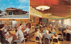 Sioux Falls South Dakota Town 'N Country Cafe Interior View Vintage PC U1620