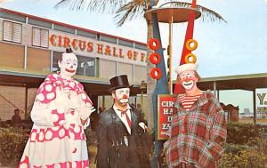 Circus Hall of Fame, Sarasota Florida USA Clown Circus Unused 