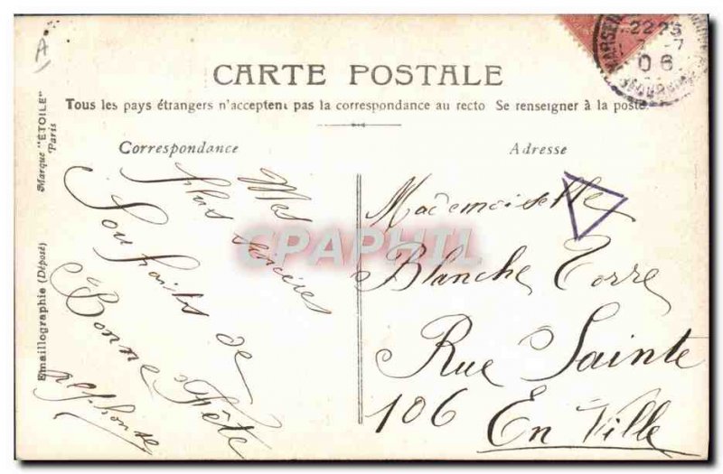 Old Postcard Fantasy White Surname