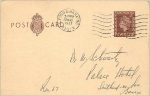 Entier Postal Stationery Postal Great Britain Great Britain 1957 Ilford to So...