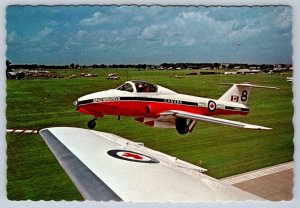 Snowbirds, CFB Moose Jaw Saskatchewan, Chrome Postcard, NOS