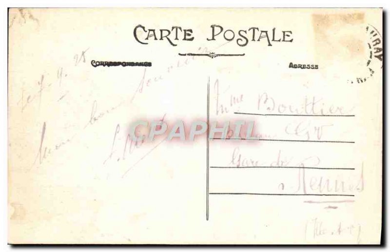 Old Postcard Sainte Anne D & # 39Auray La Scala Sancta