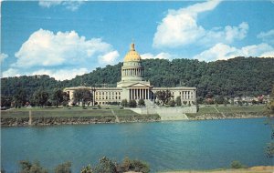 Charleston West Virginia 1968 Postcard WV State Capitol