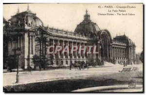 Postcard Old Paris Champe Elyses The Petit Palais