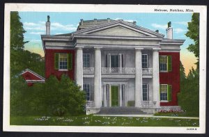 Mississippi NATCHEZ Melrose Mansion built in 1845 LINEN