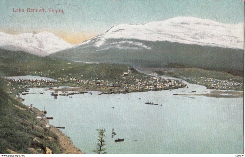 YUKON , Canada , 1900-10s Lake Bennett