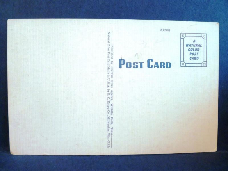 Postcard TX Wichita Falls Hamilton Building