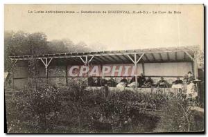 Old Postcard Tuberculosis Sanatorium Buzenval The Cure for Wood