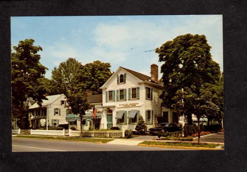 NJ William Pitt Inn Restaurant Colonial Village Chatham New Jersey Postcard