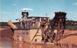 Fairbanks Alaska Gold Dredge Mining Vintage Postcard J51727