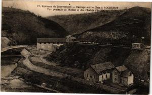 CPA Environs de MONTLUCON - Barrage sur le Cher a Rochebut (262371)